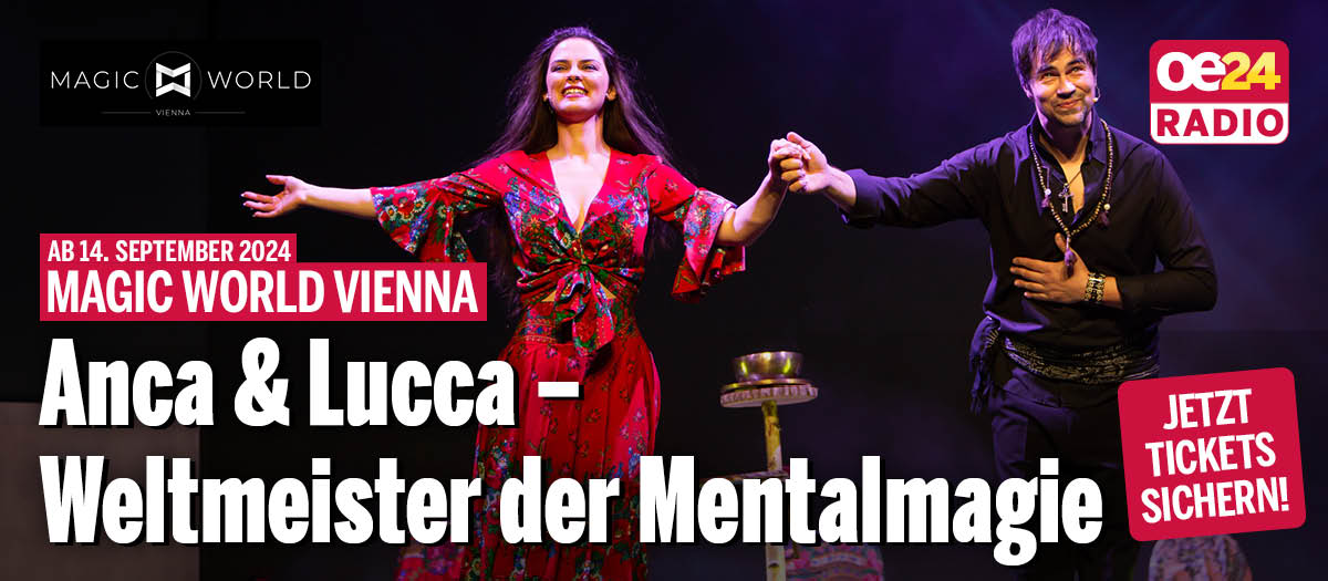 wm oe24Radio The Anca Lucca Weltmeister der Mentalmagie KONSOLE